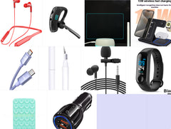 15W 3 In 1 LED Fast Wireless Charger Stand Foldable Charging Station For Smart Phone