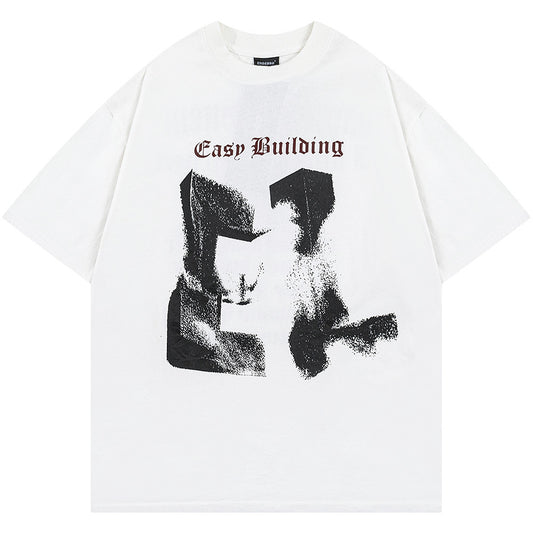 Casual Short Sleeve T-shirt Top Men