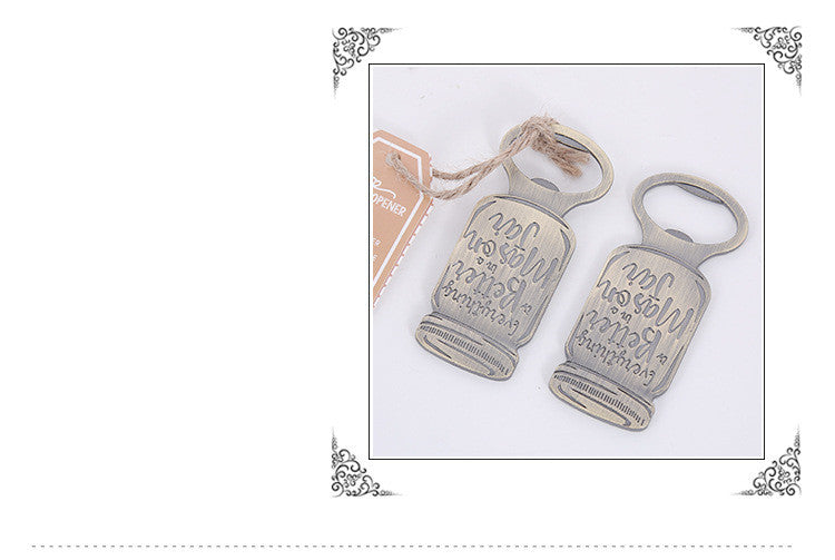 New Creative Retro Mason Jar Opener
