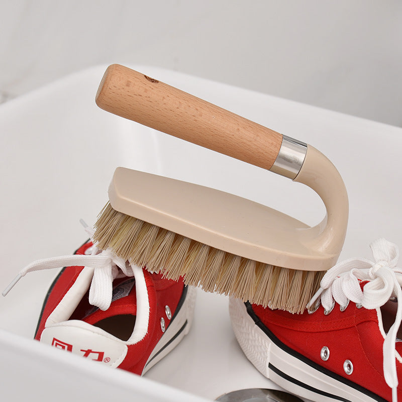 Wooden Laundry Brush Shoes Multi-Purpose Cleaning Brush