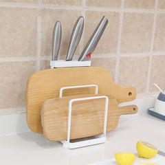 Home White Kitchen Shelf Wall-mounted Organizer